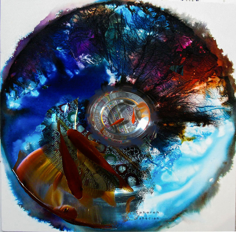 Tahereh Vahedian, 2017, Mixed Media, 70 x 70 cm