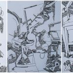 Tahereh Vahedian - 2008 - Rapid Painting - 30 x 40 cm & 2008 - Rapid Painting - 30 x 40 cm & 2008 - Rapid Painting - 30 x 40 cm