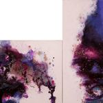 2013. Tahereh Vahedian - 'Blue Mirror' Collection - Acrylic and Ecoline - 90 x 100 cm