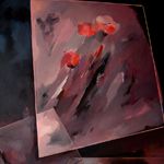 2004. Tahereh Vahedian - 'Three Pages from My Mind' Collection - Acrylic - 70 x 100 cm