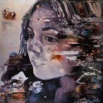 2. 2014. Tahereh Vahedian - Parasite 'Noise' Collection - Mixed Media - 130 x 130 cm