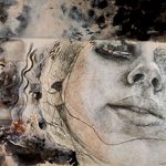 Tahereh Vahedian - 2014 - Mixed Media - 50 x 70 cm - 2014 - Mixed Media - 150 x 130 cm