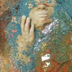 2004. Tahereh Vahedian, Birth, Resin, 30 x 50 cm, Solo Conceptual Exhibition