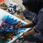 2012. Tahereh Vahedian, 8th National Biennial Workshop of Painting - Photo 2