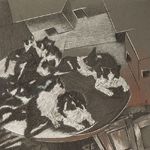 2007. Tahereh Vahedian - 'Gray' Collection - Pencil - 30 x 42 cm