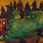 Tahereh Vahedian 1995 - Oil on Canvas - 70 x 100 cm - Icon